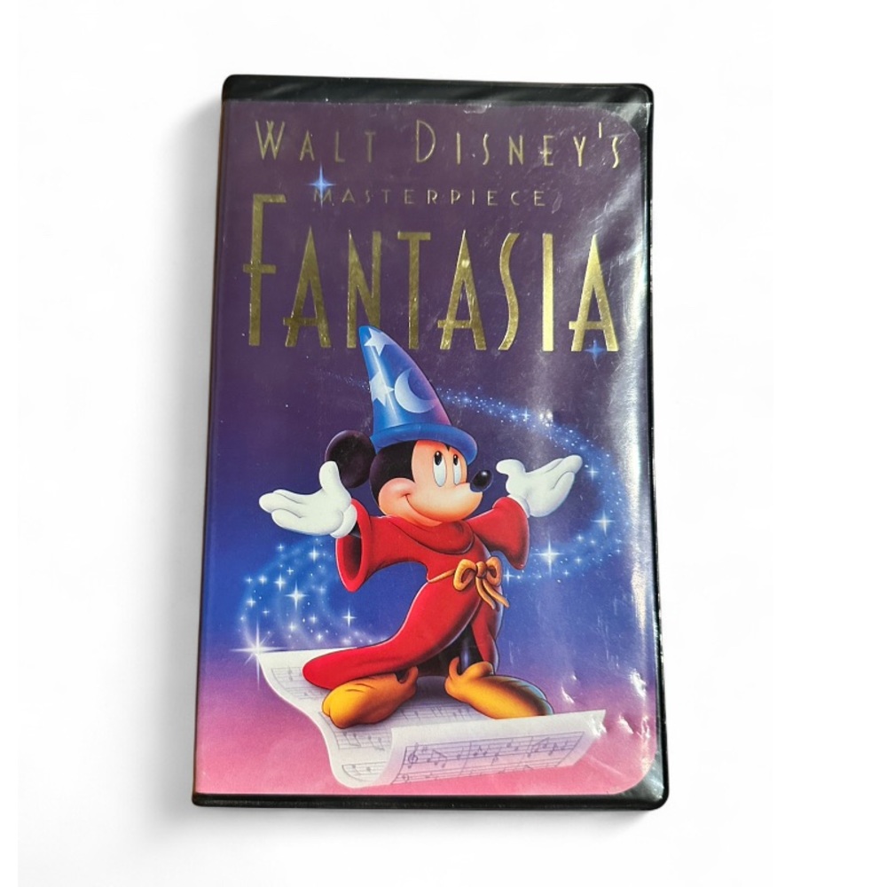 Vintage 90s Walt Disney's Masterpiece Fantasia VHS vhs #fantasia